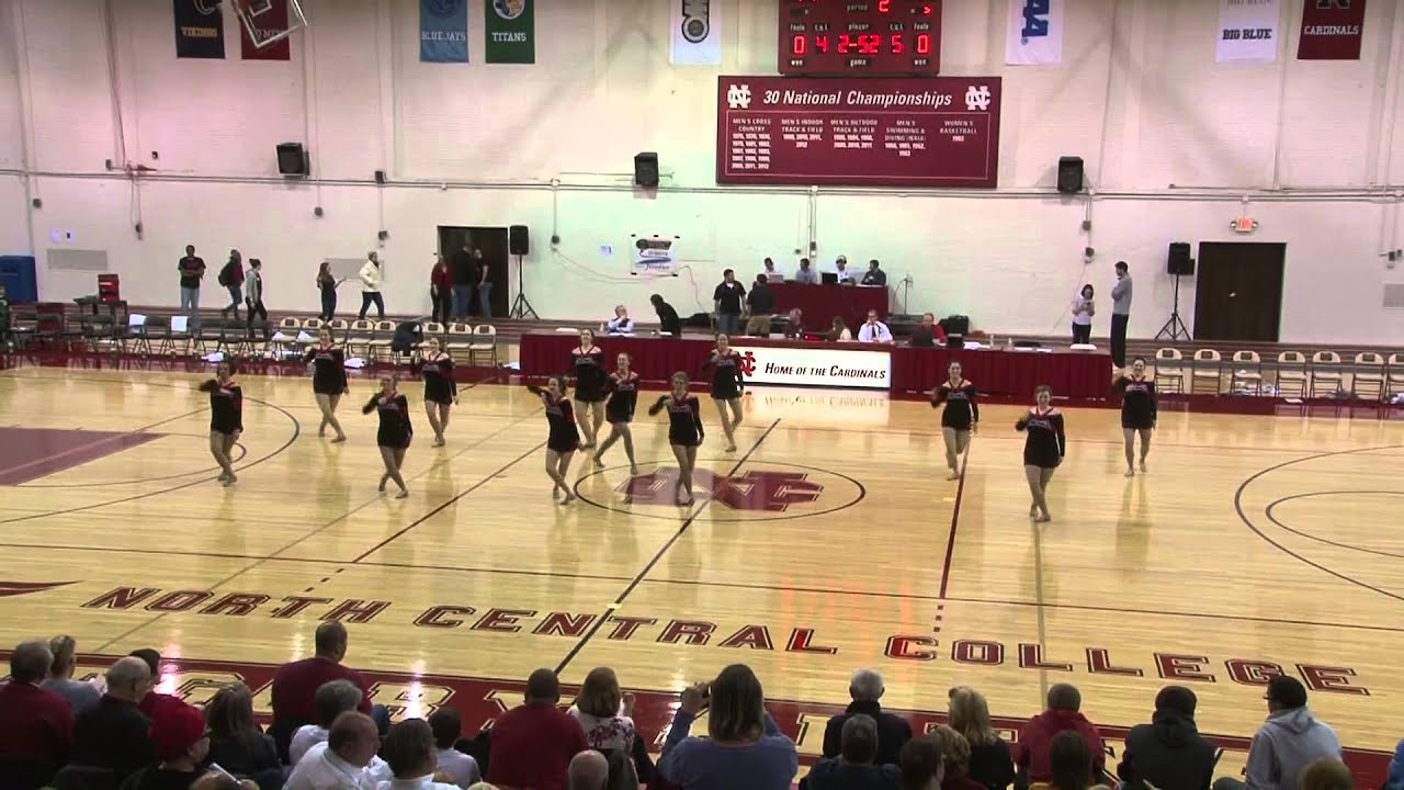 NCC Dance Team - Wham! Wake Me Up Before You Go Go dance routine North Central College 2013