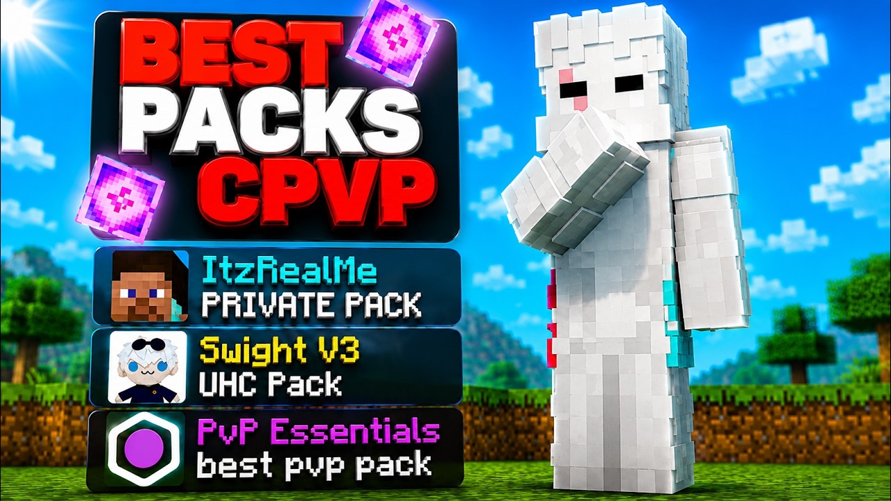 The BEST CPvP Texture Packs I 1.21.11+