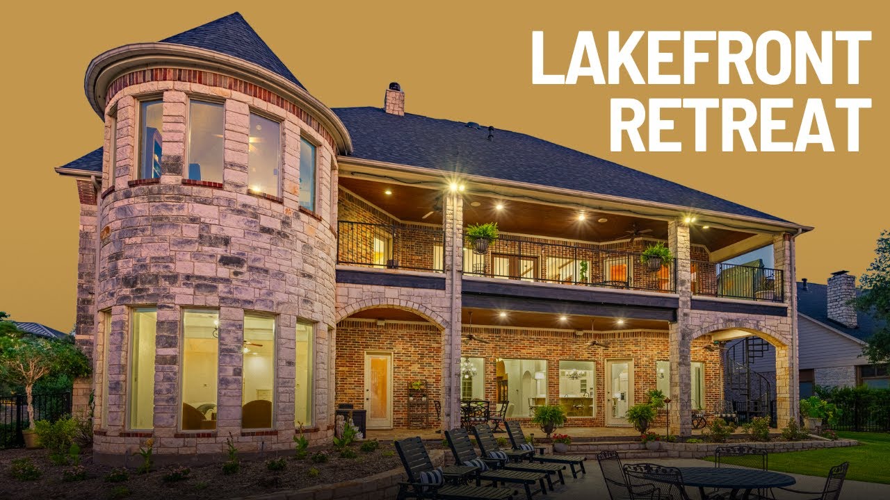 Private Lakefront Retreat | Granbury, TX | Luxury Home Tour