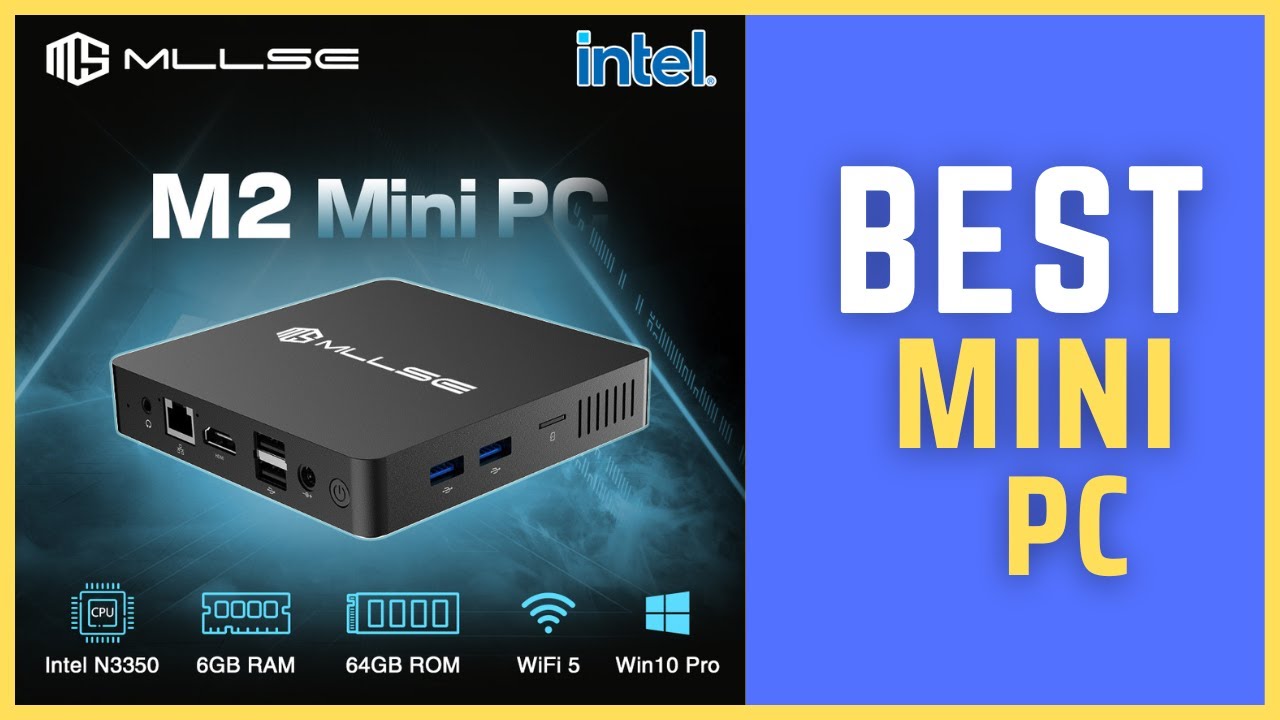 Best Mini PC | MLLSE M2 Mini PC Intel Celeron N3350 CPU 6G RAM 64G ROM Mini PC Review