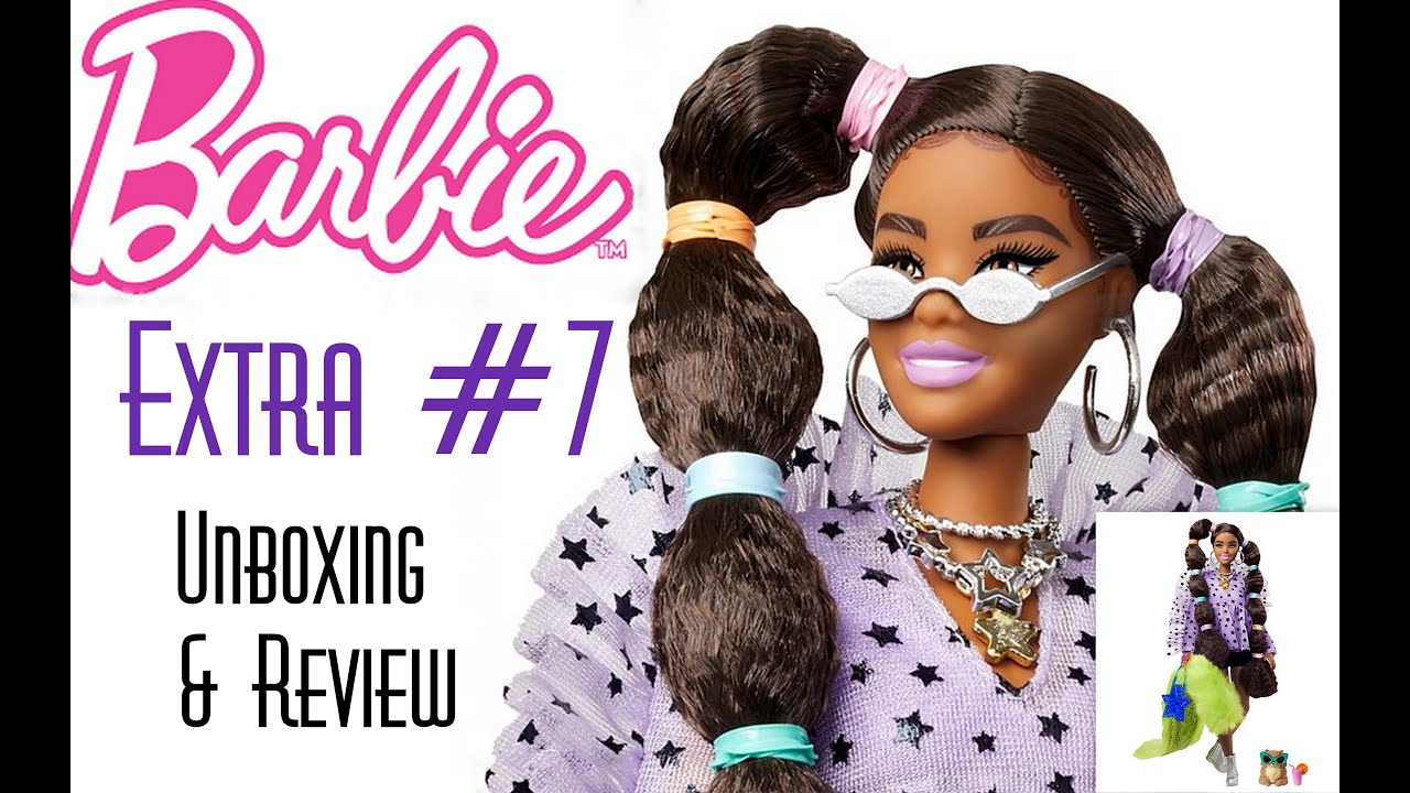 👑 Edmond's Collectible World 🌎: Barbie Extra Doll #7 Unboxing & Review 😎