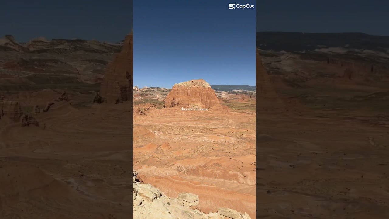 Capitol reef. No stress zone. 