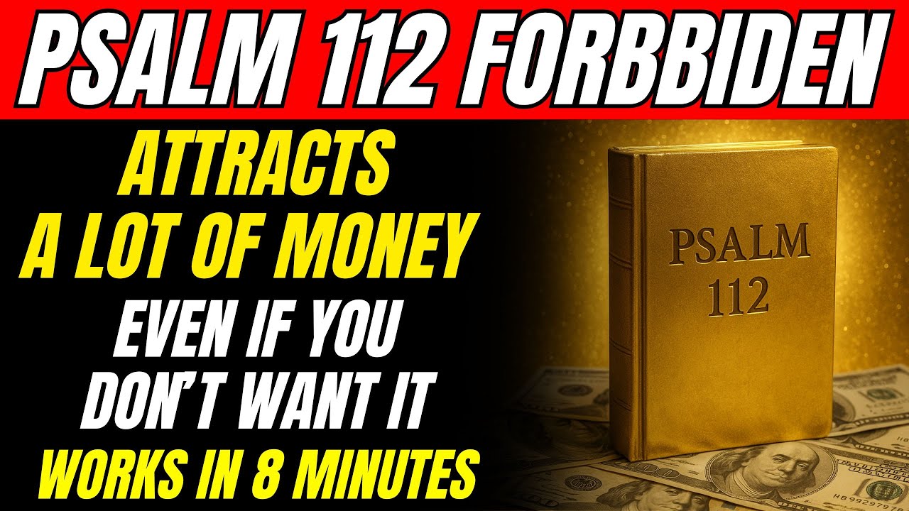 THIS PSALM ATTRACTS IMMEDIATE WEALTH YOU'LL HAVE SO MUCH PROSPERITY YOU WON'T KNOW WHERE TO SPEND IT