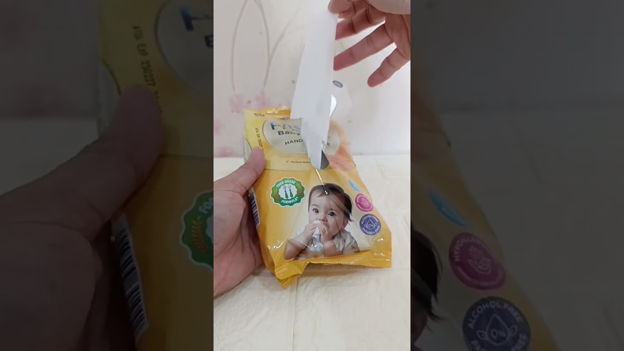 Tissue Paseo Baby Wipes Hand & Mouth Tisu Basah Paseo