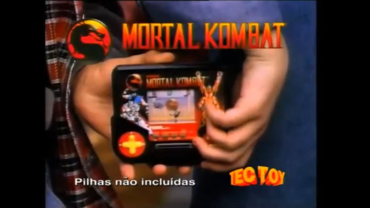 Comercial do Mini Game da Tectoy Mortal Kombat (1994)