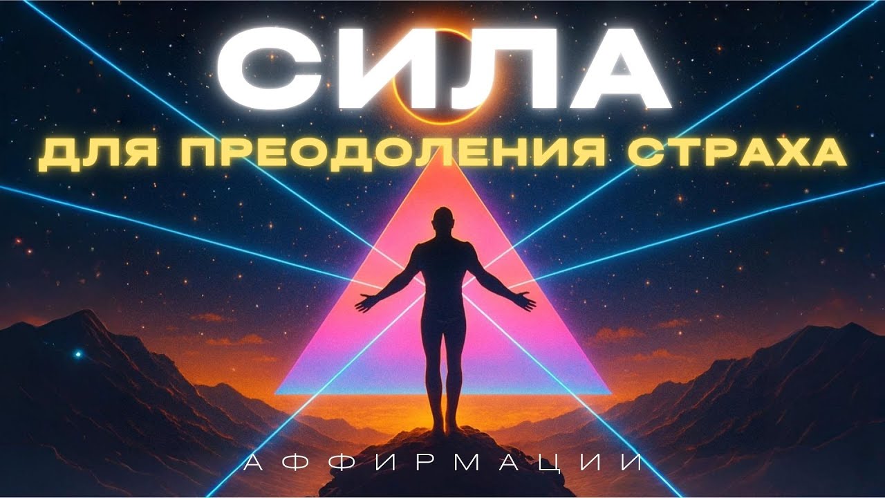 100 ЛУЧШИХ: Аффирмации для преодоления страха | Путь к силе, уверенности и внутренней свободе