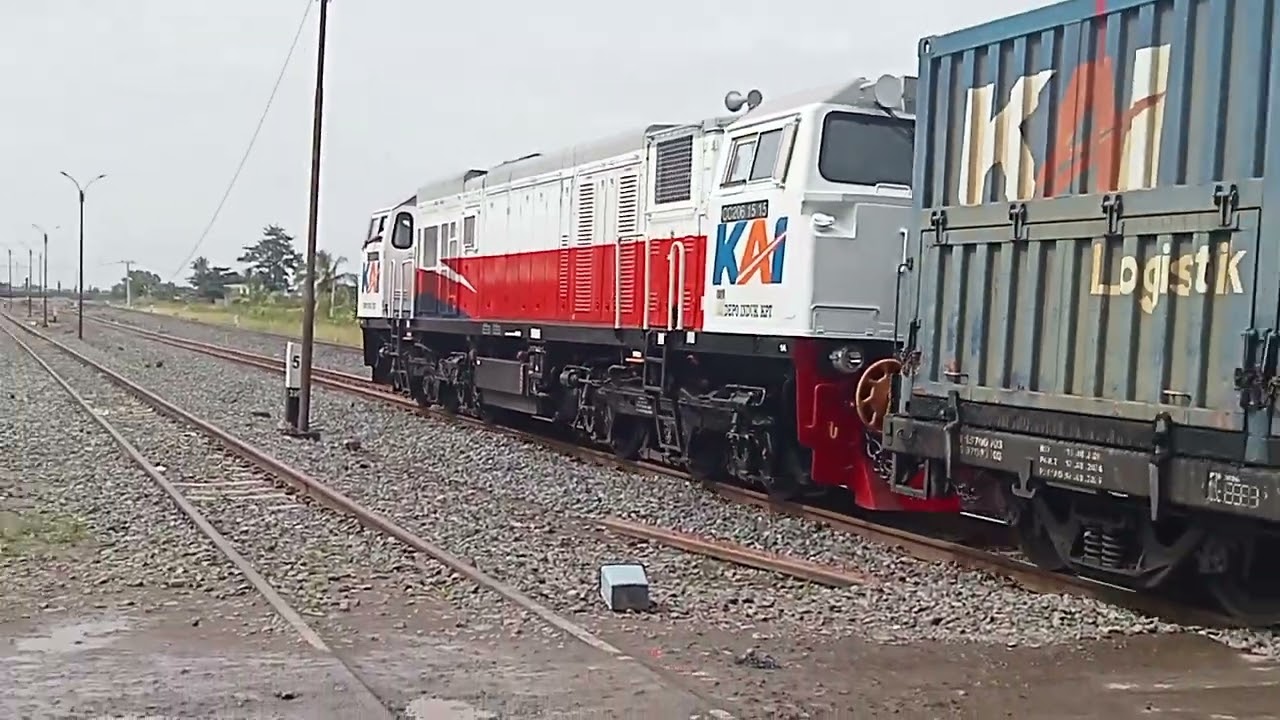 Ka barapati Kalog kosongan blb di jalur salah stasiun kramasan feat CC 206 15 15 dampak barapati PLH