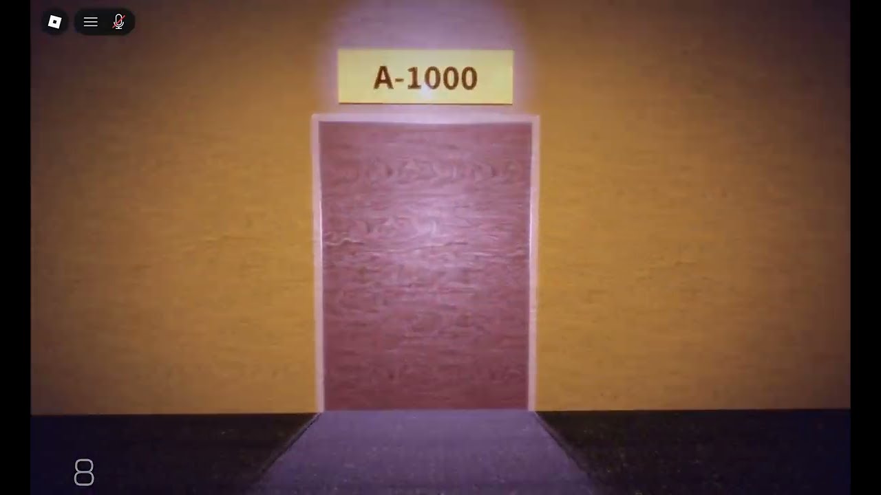 My 80th Omega in Roblox Rooms & Doors! Reached A-1000 80 times!