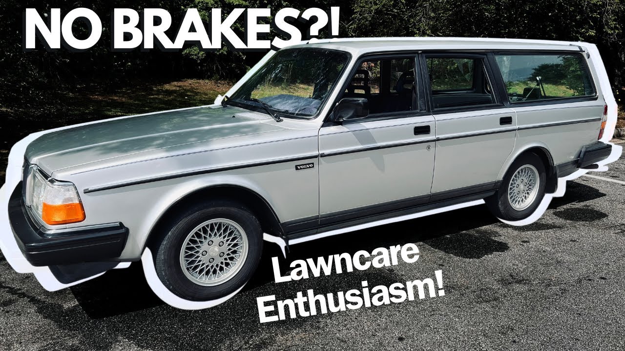 Volvo 240  Front Brake Failure and Repair