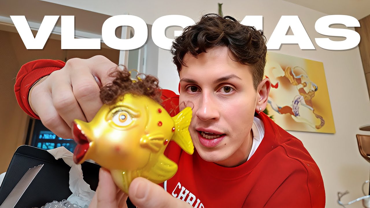 VÁNOČNÍ STROM, PEČENÍ & DALŠÍ PLASTIKA l Vlogmas 1