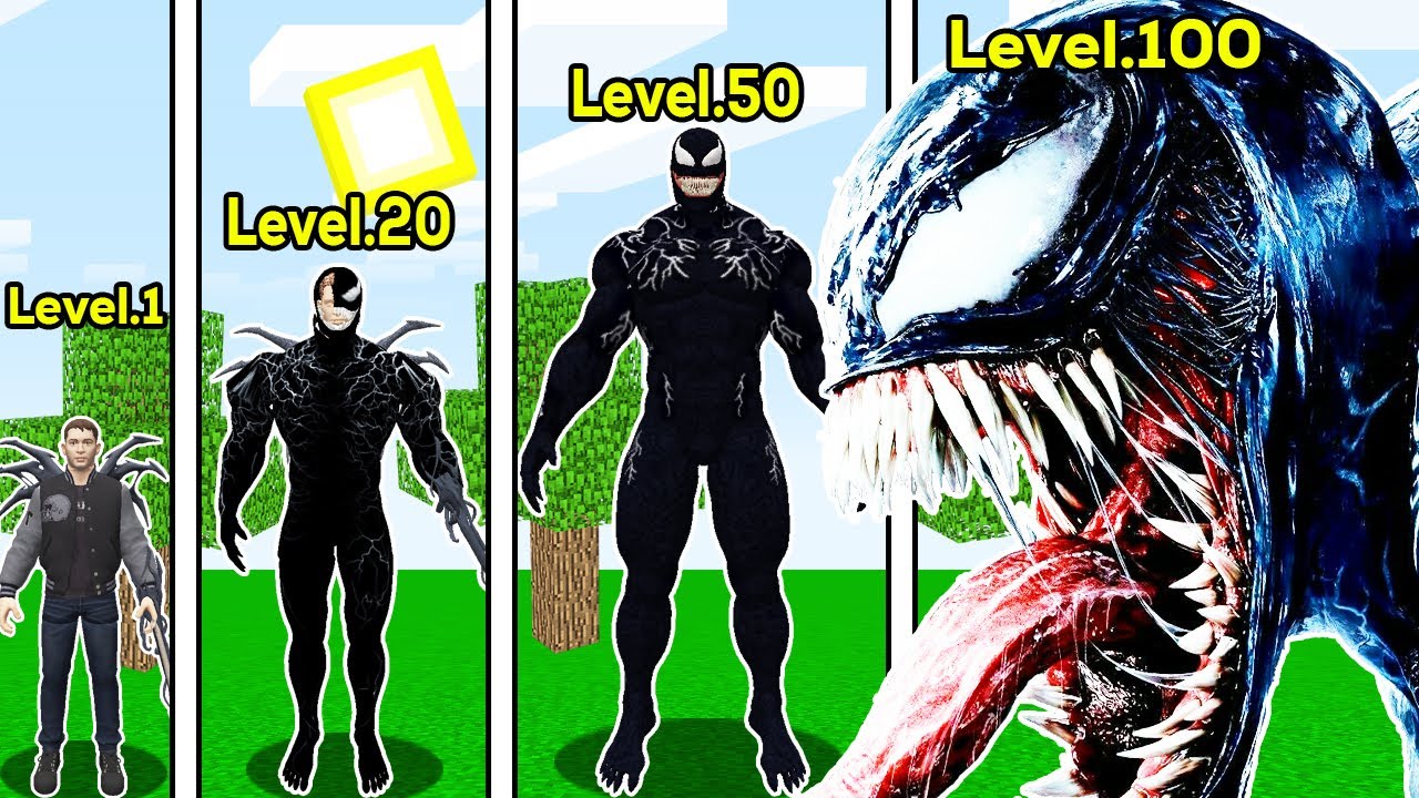 VENOM SEVİYELERİ 😱 - Minecraft