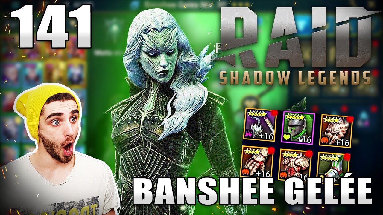 J'ai ENFIN obtenu la BANSHEE GELÉE 😍🔥On la Stuff ! [#141] Défi Raid Shadow Legends