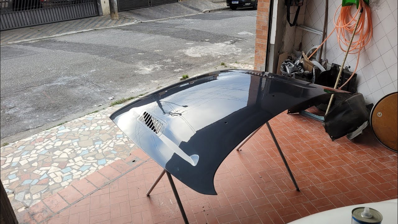 Capo Fiat Marea Turbo (adaptação da saída de ar do capo) #mareaturbo #mareaweekend