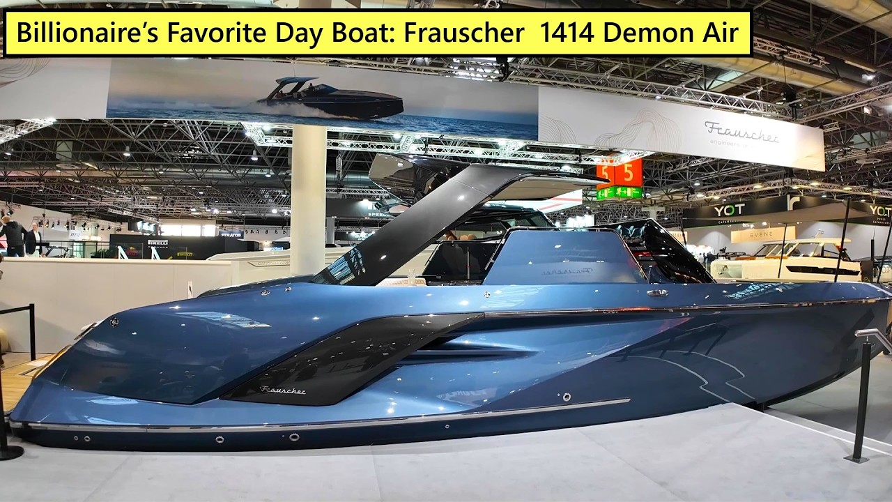 Billionaire&rsquo;s Favorite Day Boat: Frauscher 1414 Demon Air 2026