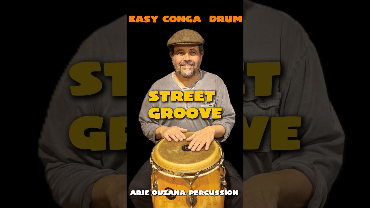Easy Conga Drum Groove &ndash; Afro-Cuban Comparsa | Arie Ouzana Percussion