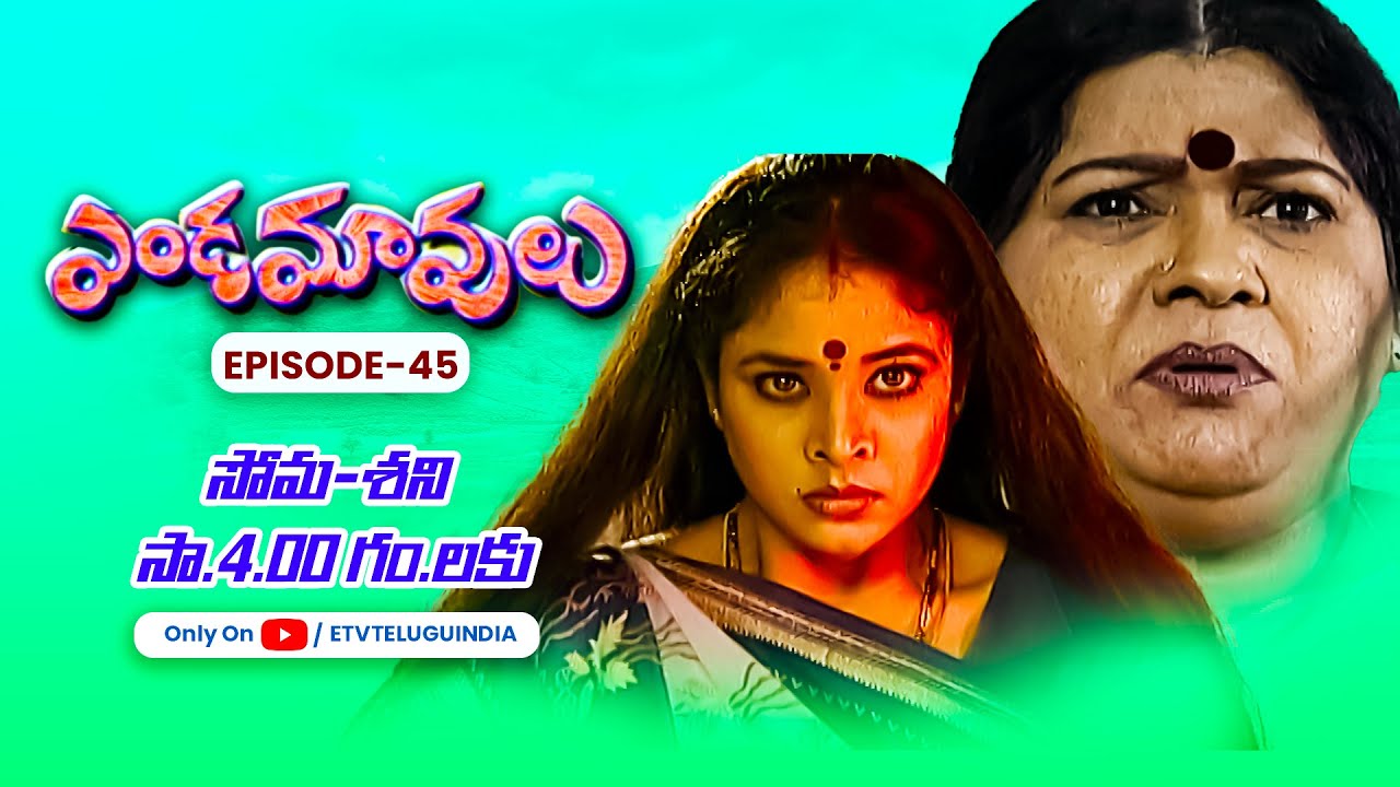 Endamavulu | 24th November 2023 | Full Episode No 45 | ETV Telugu
