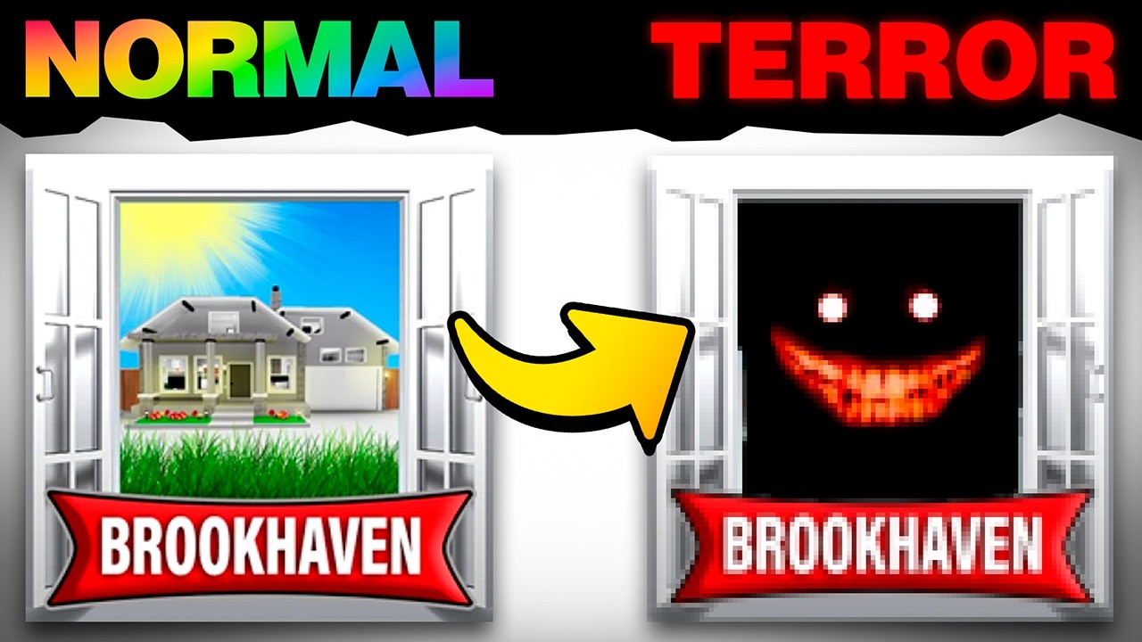 CONVERTÍ Juegos INFANTILES de Roblox en JUEGOS DE TERROR 😈