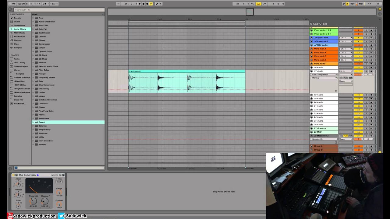 Ableton Live 9 - Parallel Processing 01 - New York Compression