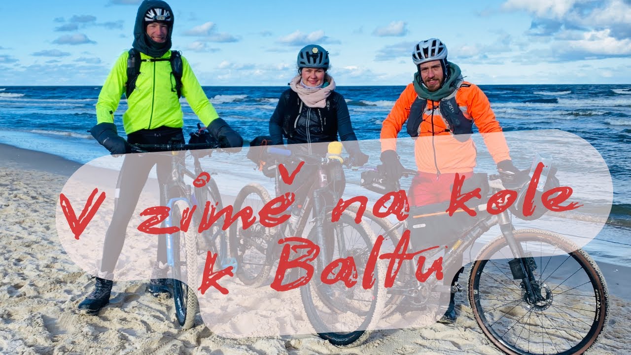 V zimě na kole k moři 2025