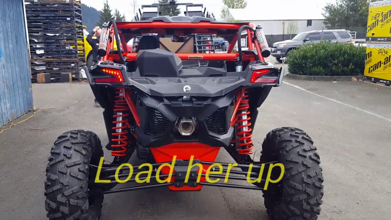 Load up 2018 Can-Am Maverick X3 XRS Turbo R SL