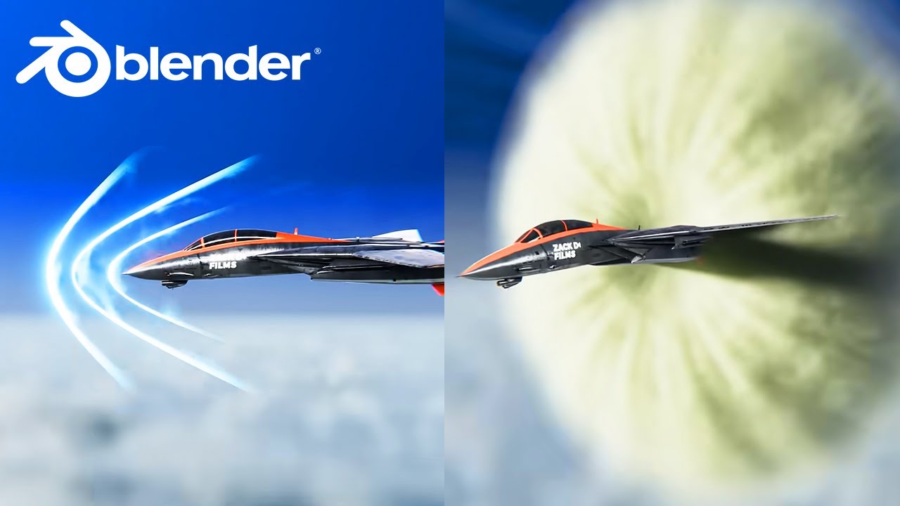 Supersonic Boom Effect For Zack d Films in Blender
