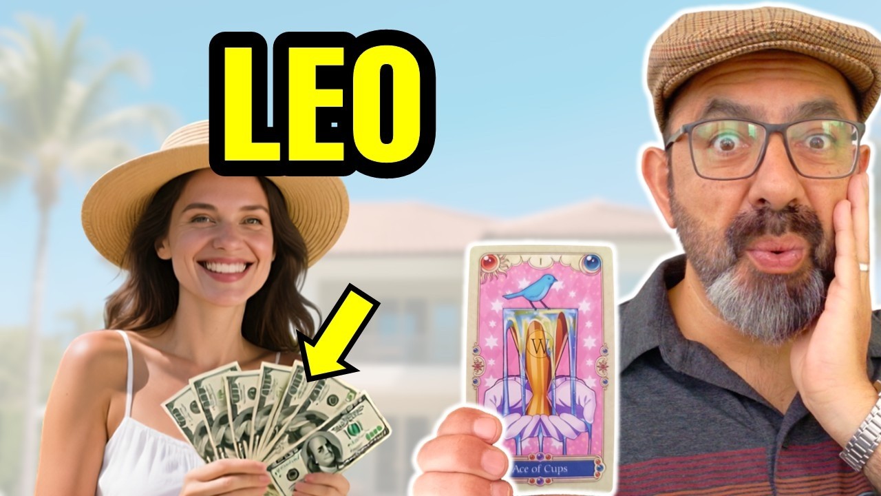 Leo ♌️ Cascada de DINERO. ORO a tus manos 🔮 TAROT de dinero