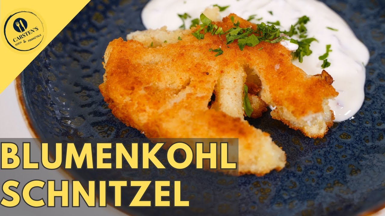 Blumenkohlschnitzel - Perfekt nicht nur für die Fastenzeit