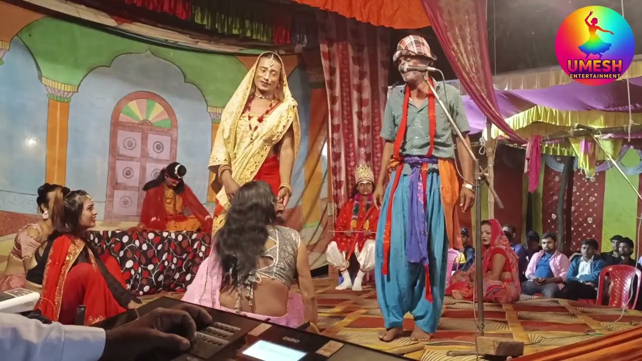 भाग -6 जबर्जस्त रामलीला महुवारी पार्टी narad yadav marchawar #ramlila  #nautanki #drama #nach