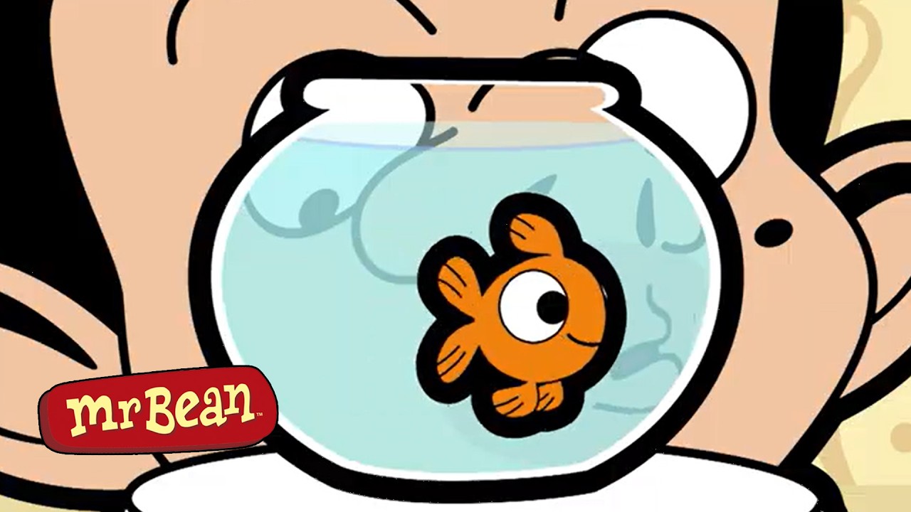 Mr Bean's Fishy Friend | Mr Bean And Teddy Cartoons