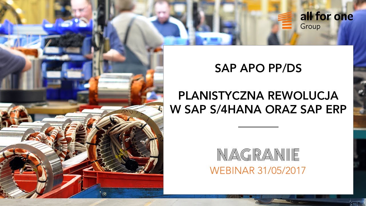 SAP APO PP/DS - planistyczna rewolucja w SAP S/4HANA oraz SAP ERP