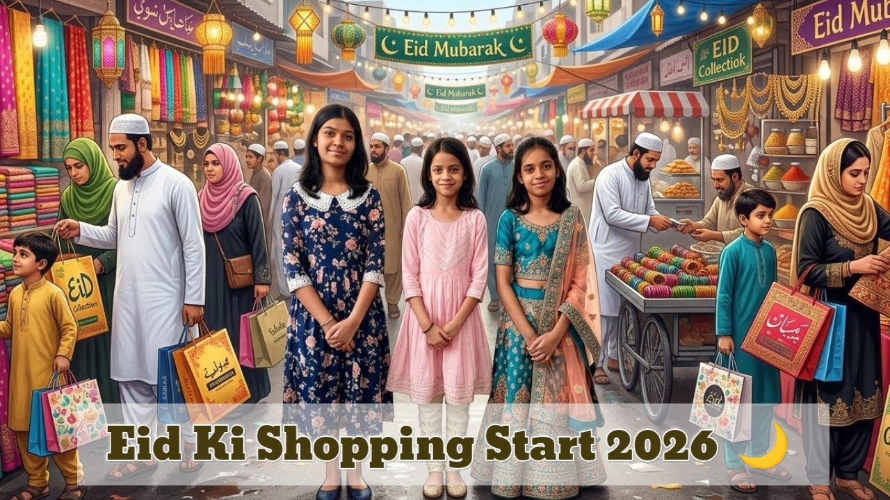 Eid Shopping Start 🌙 #viralpost #viralvlogs #eid2026 #eidmubarak 