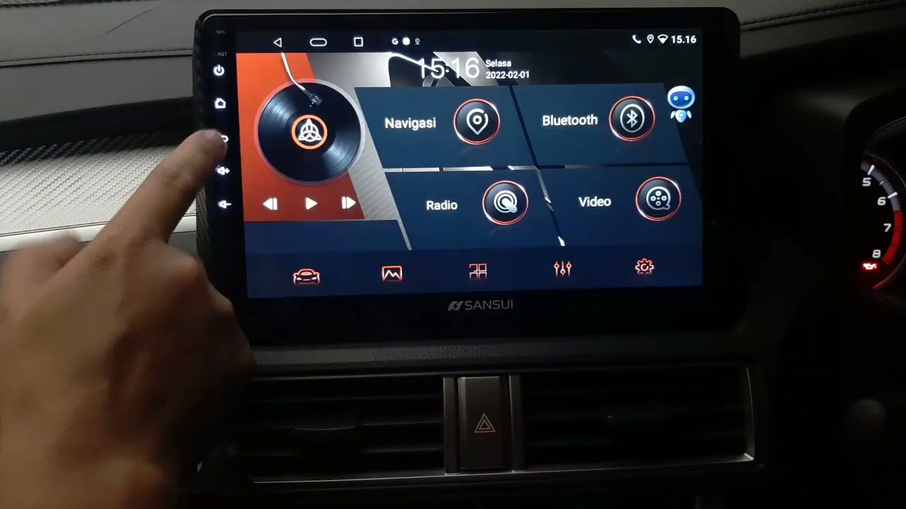HU Android Sansui SA5200i 10 inch