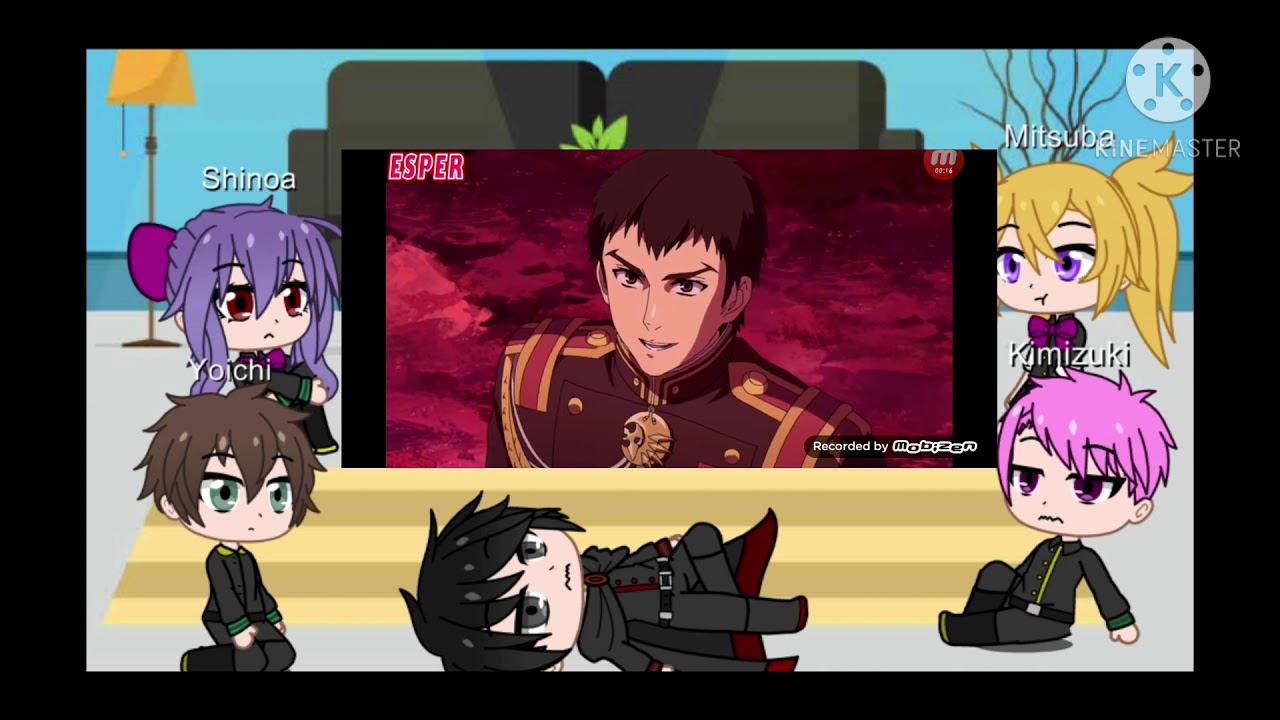 Seraph of the end reacts part 3