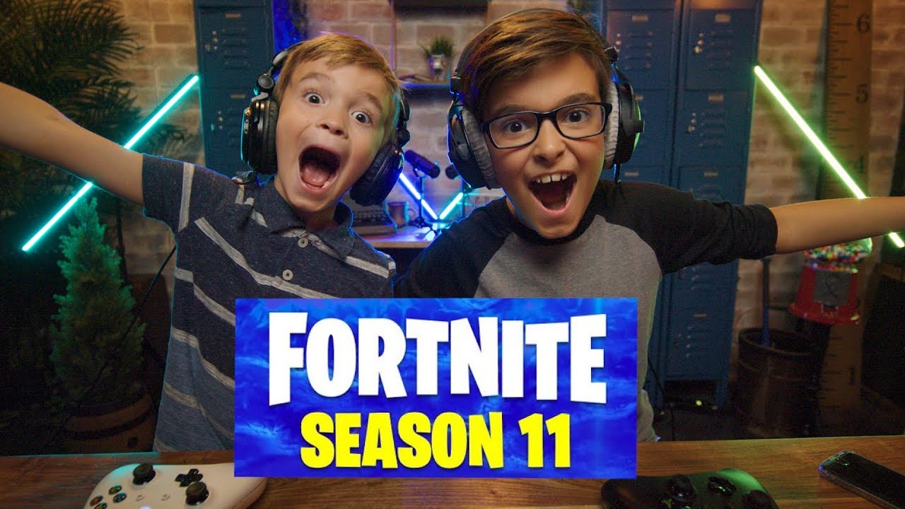 GAMER KID TV - FORTNITE Season 11 REACTION - Live event and the BLACK HOLE...