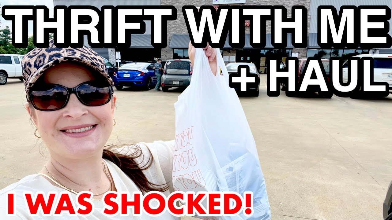 I was shocked! THRIFTING/THRIFT WITH ME FOR  HOME DECOR & THRIFT HAUL