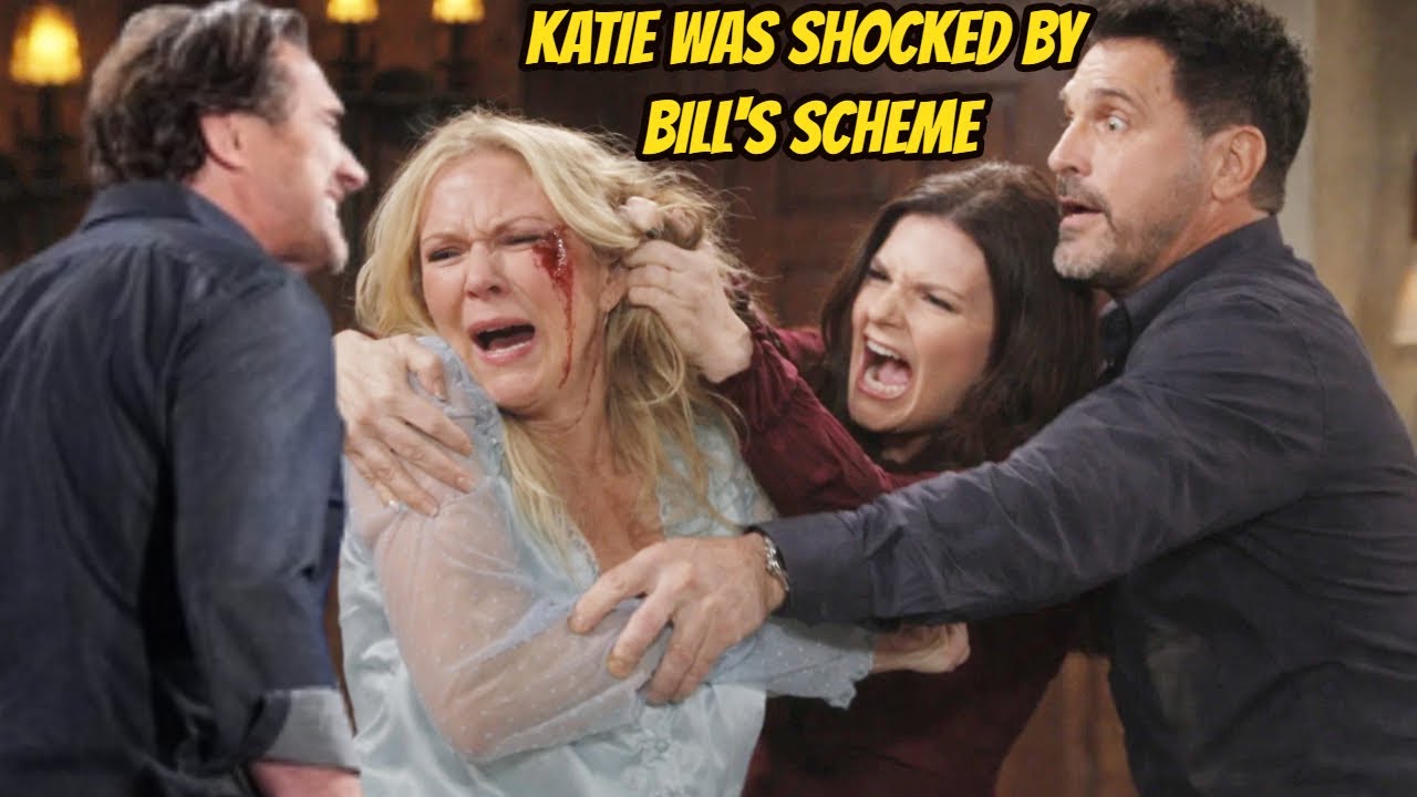 Katie was shocked by Bill's scheme; was he targeting Brooke? The Bold and the Beautiful Spoilers