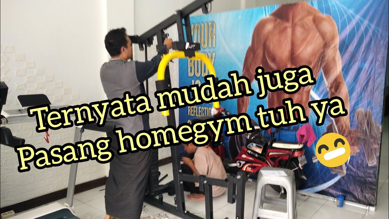 proses perakitan homegym 1 sisi ireborn