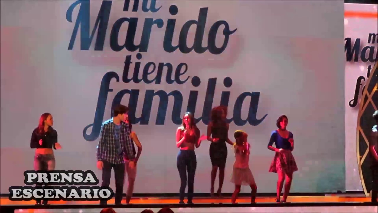 MI MARIDO TIENE FAMILIA - ACTORES ELENCO JUVENIL - BAILAN - NENA -  (GRUPO MARAMA)
