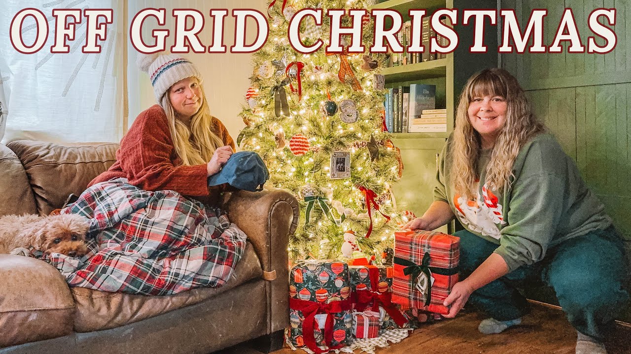 A Cozy Off Grid Christmas: Handmade Gifts & Simple Cabin Life