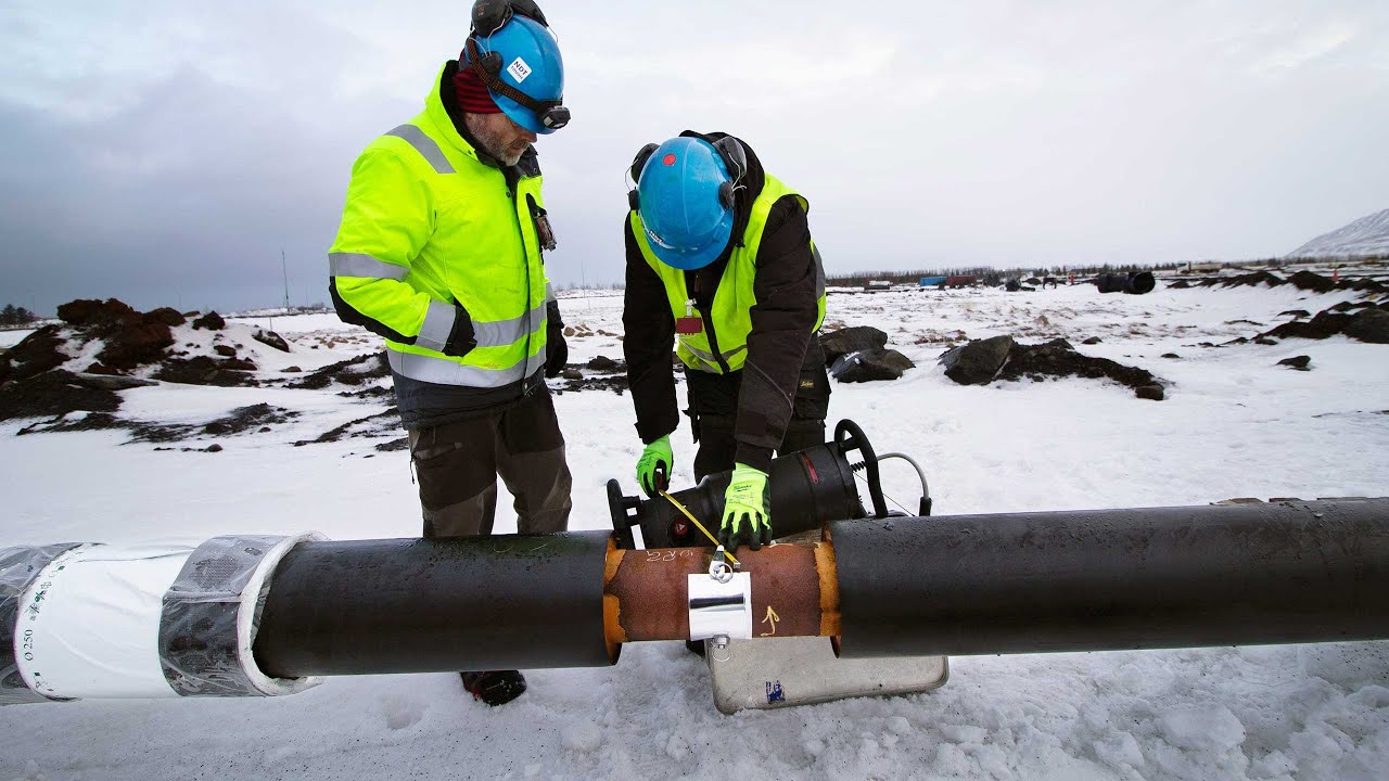 Central Heating Inspection in Iceland: HB Services works efficiently with the Comet X-ray ECO 200DS