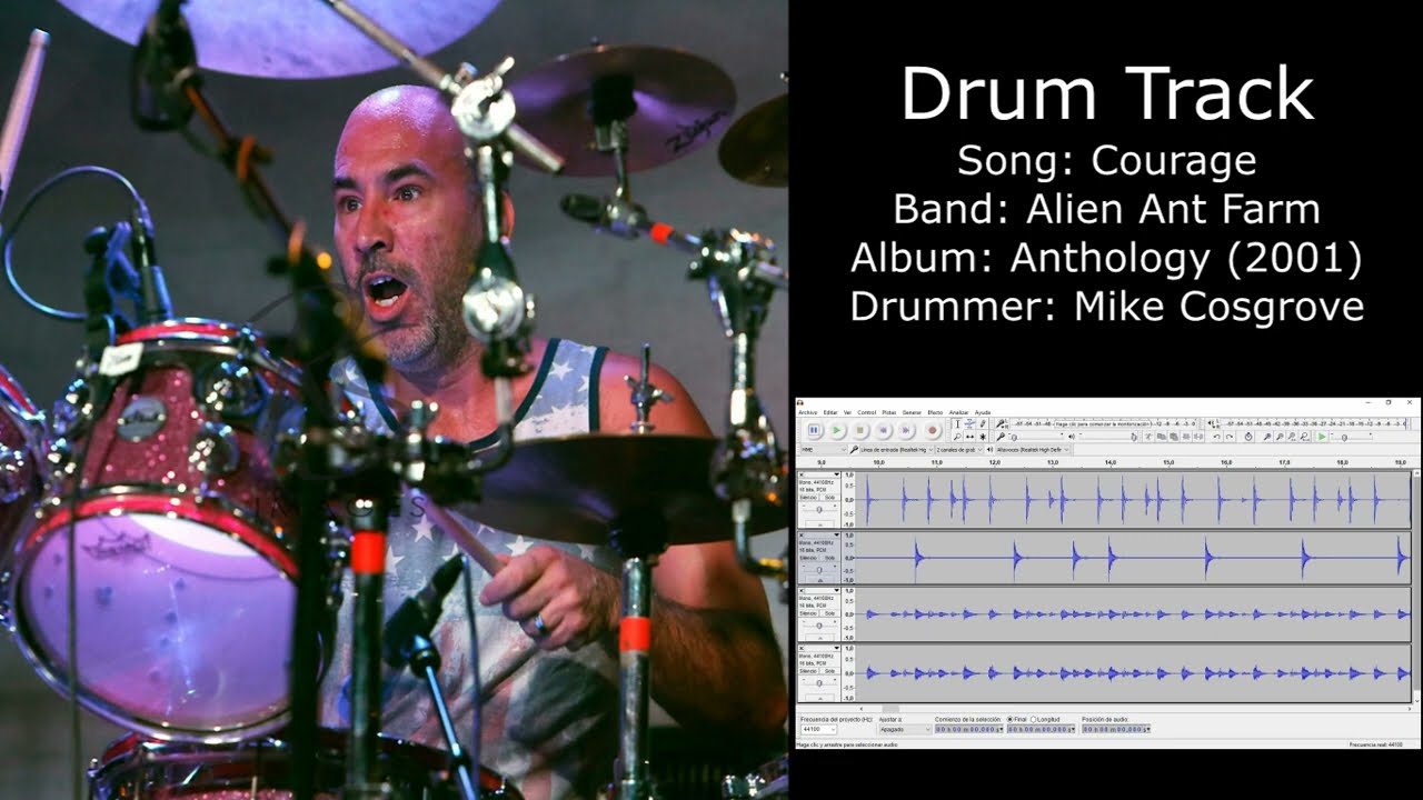 Courage (Alien Ant Farm) • Drum Track