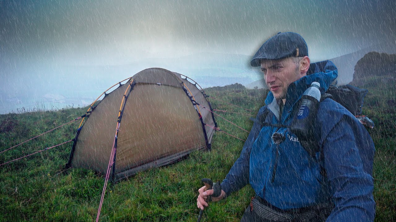 I Didn’t Feel SAFE! ⚠️ Solo Wild Camping in the Mountains with My Hilleberg Soulo