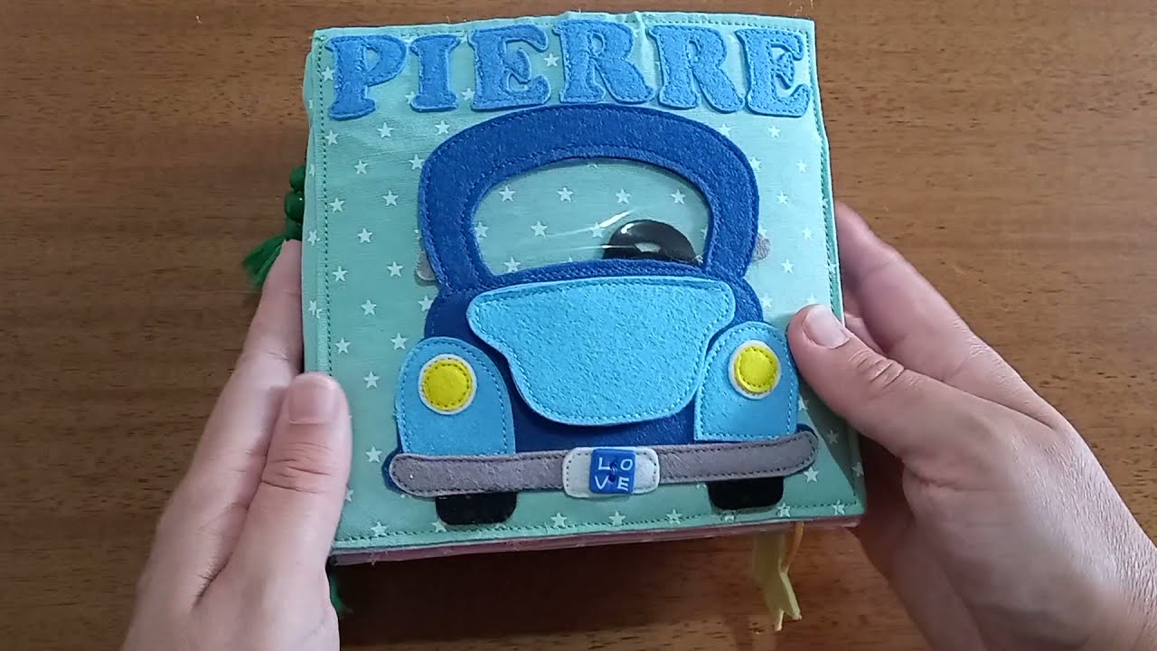 Livro Sensorial Bebê Veículos