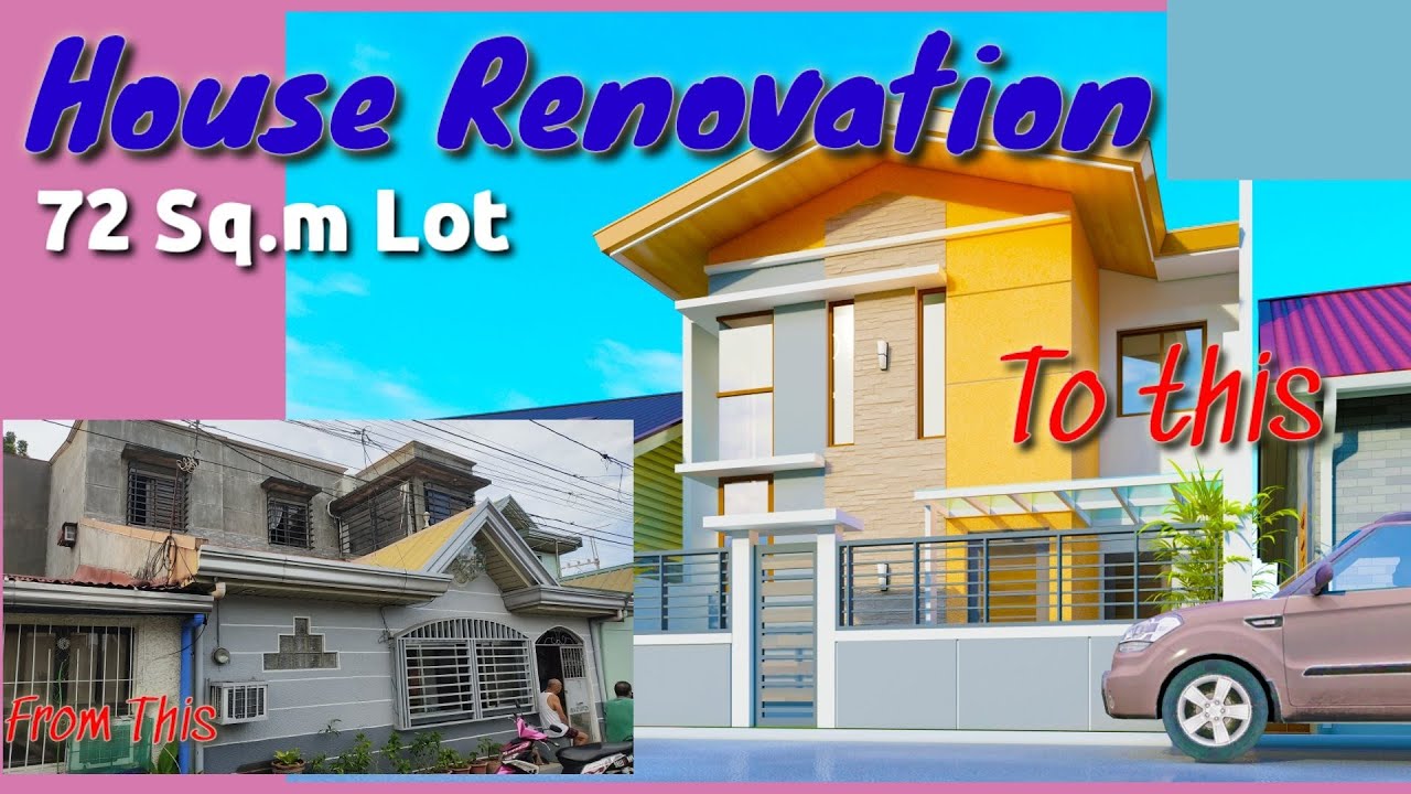 House Renovation of a 72 Sq.m Lot Area