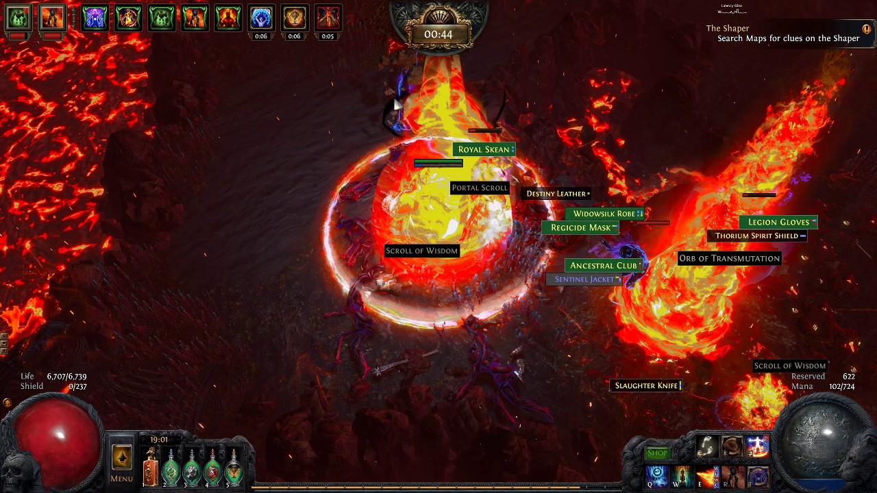 PoE BHC - Level 80 Elementalist RF/SR+CwC+Firestorm Xoph Kill