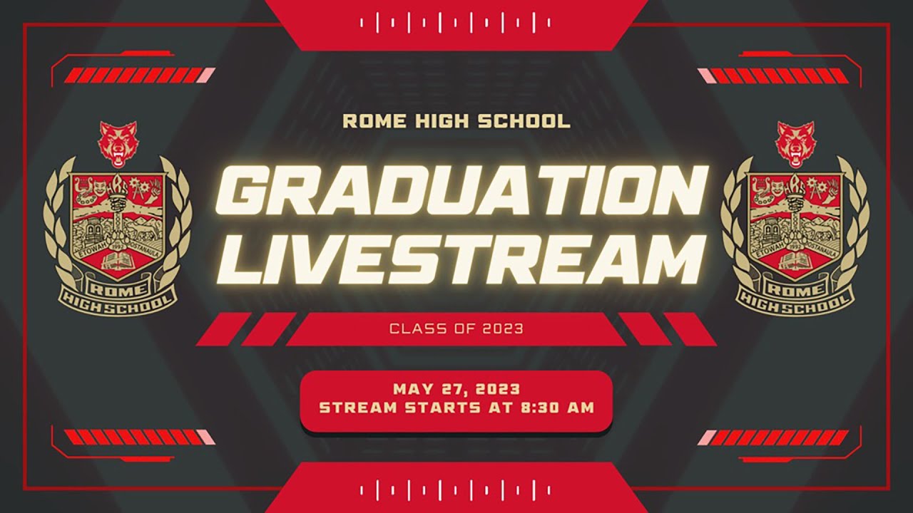 Rome High School 2023 Graduation Ceremony