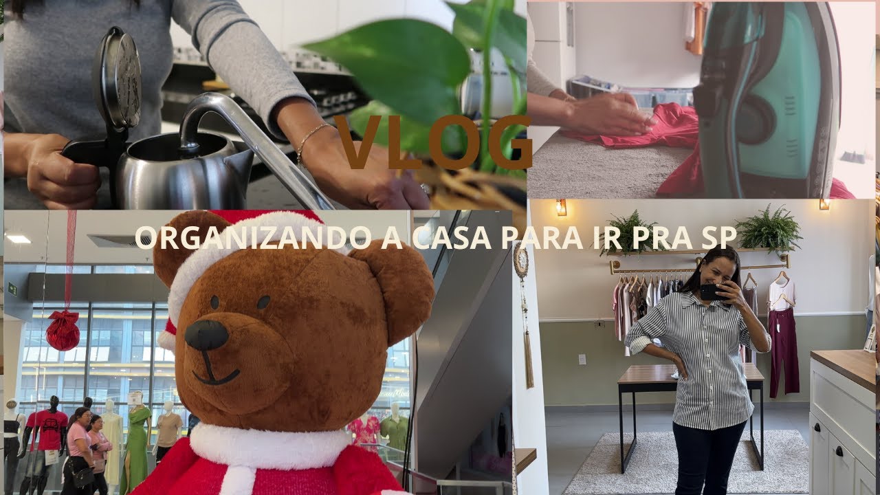 ROTINA:  Organizando a casa para ir pra SP, organizando pedidos antes de ir, look de viagem e mais