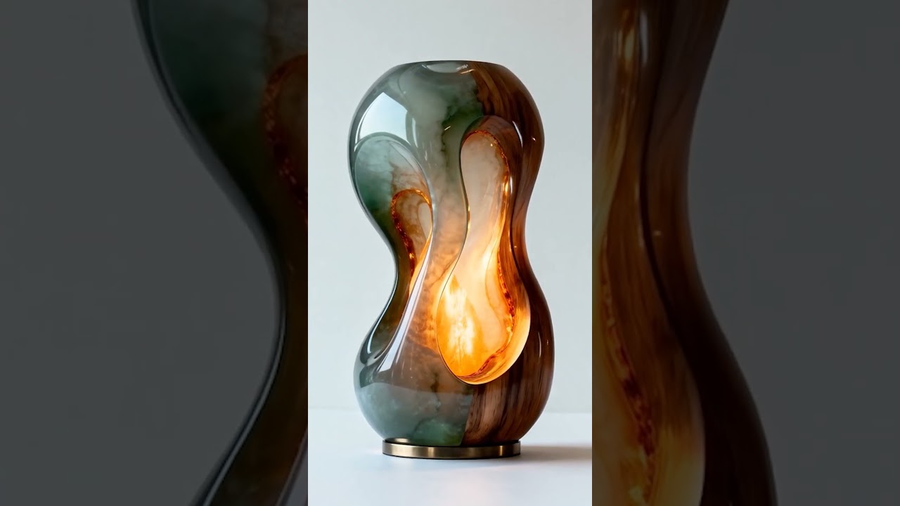 iquid Glass Sculpture Concept | Futuristic Design Flow