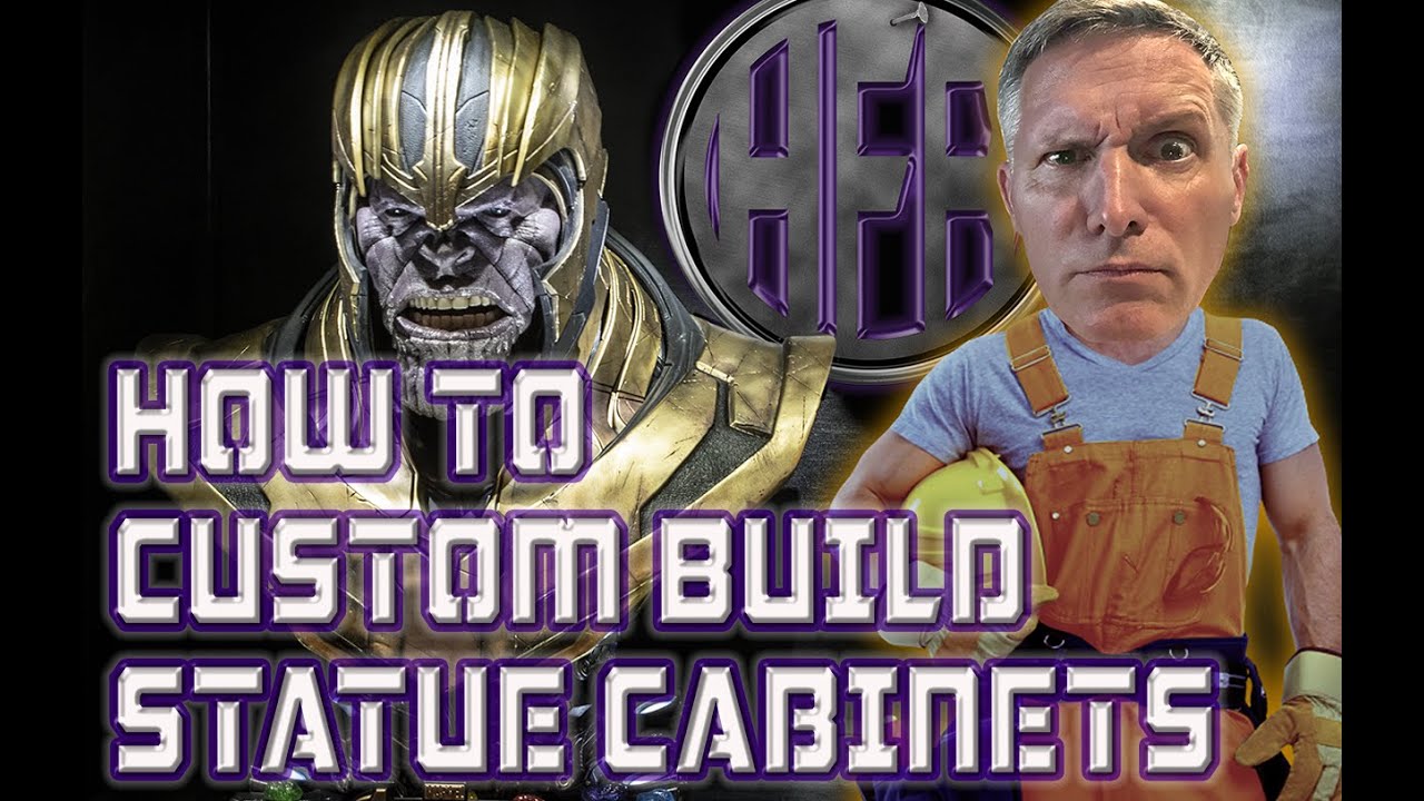 How To Build Custom Statue Cabinets (Collectibles)