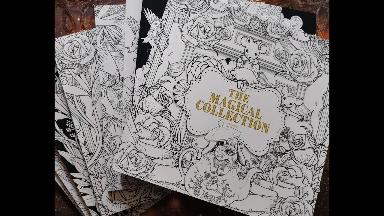 Coloring books from Mel King